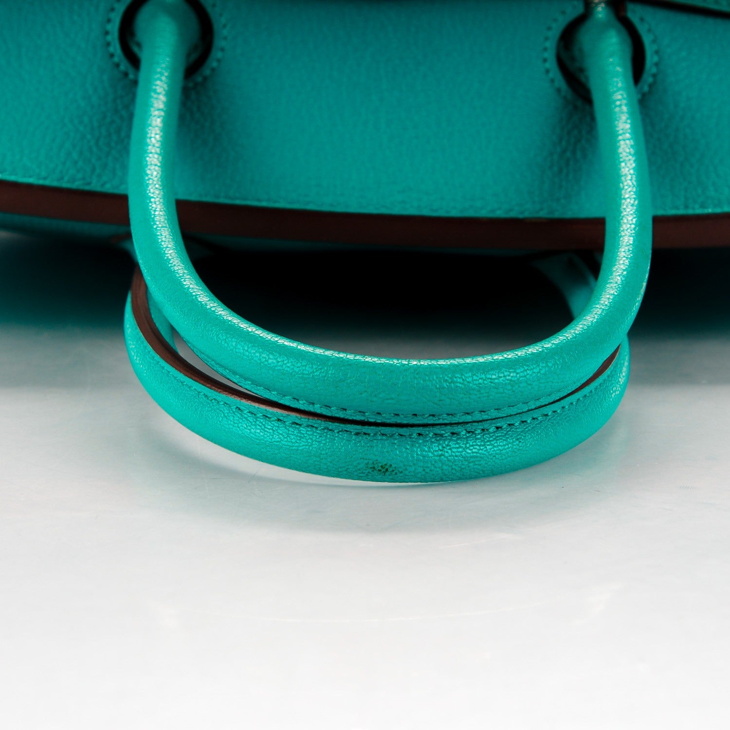 Hermes Chevre de Coromandel Birkin 35 Bleu Paon 18 of 25