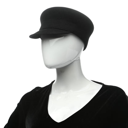 Christian Dior Felt Cap 58 Black 2 of 8