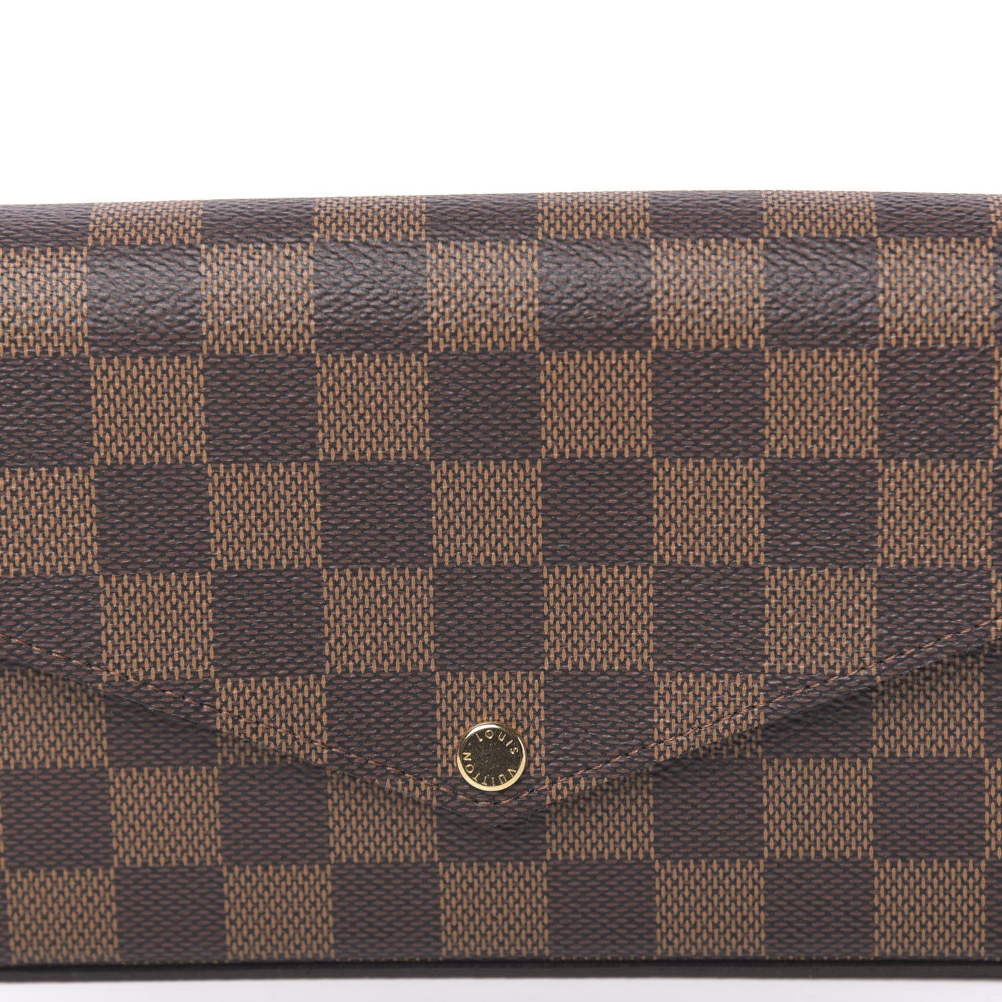 Damier Ebene Pochette Felicie Chain Wallet