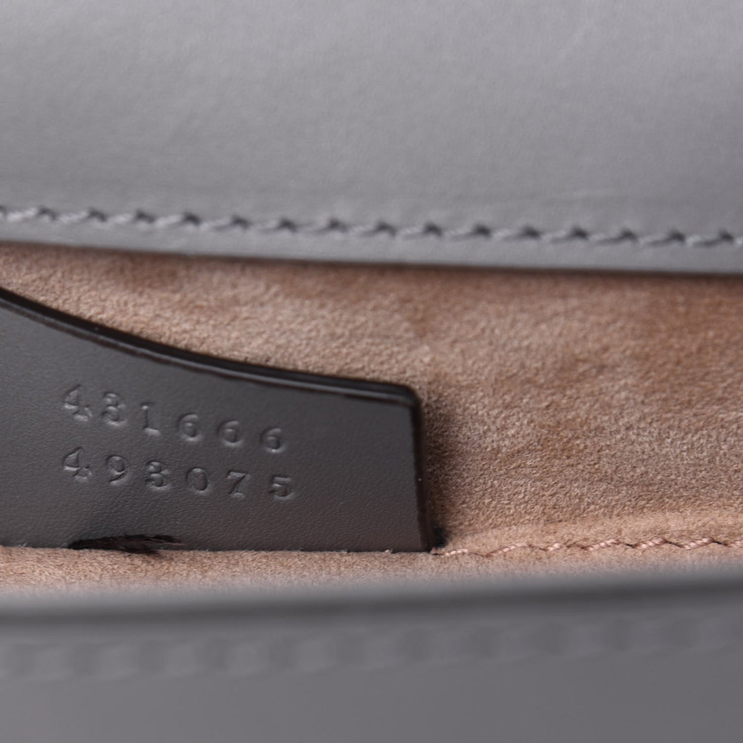 Calfskin Mini Sylvie Chain Shoulder Bag Deep Grey