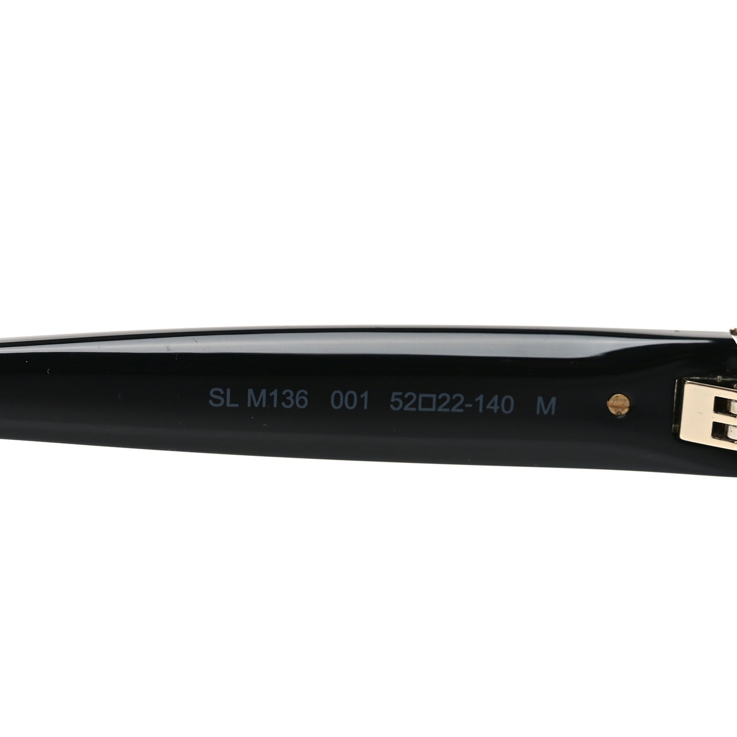 Acetate Sunglasses SL M136 Black