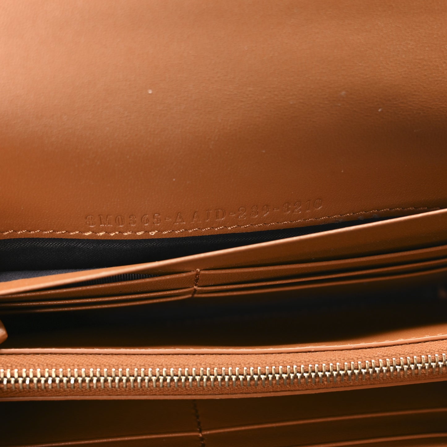 Nappa Matisse FF Embossed Continental Wallet On Chain Coloniale
