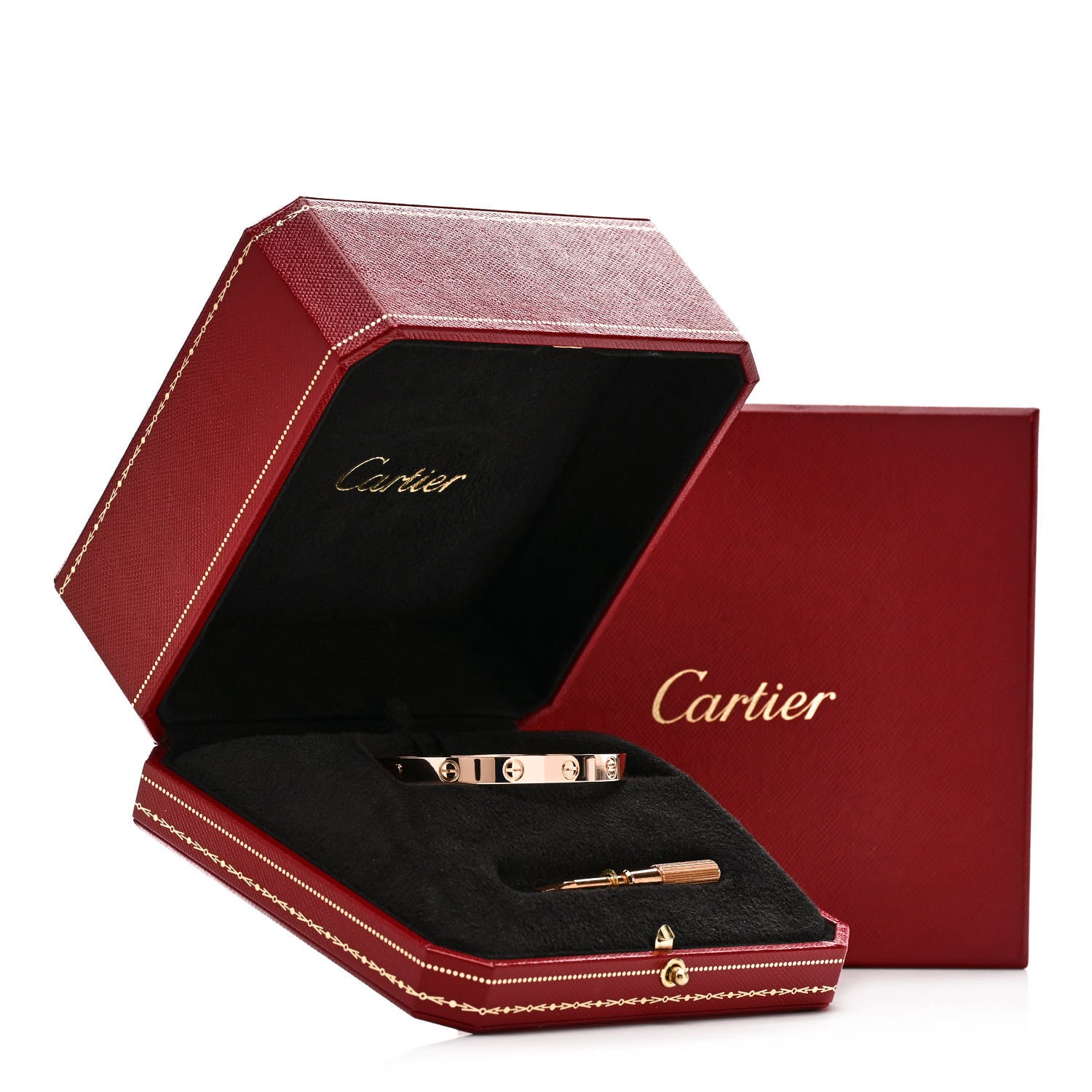 Cartier 18K Pink Gold LOVE Bracelet 16 6 of 6