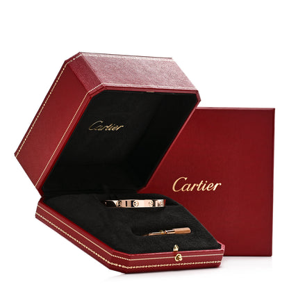 Cartier 18K Pink Gold LOVE Bracelet 16 6 of 6