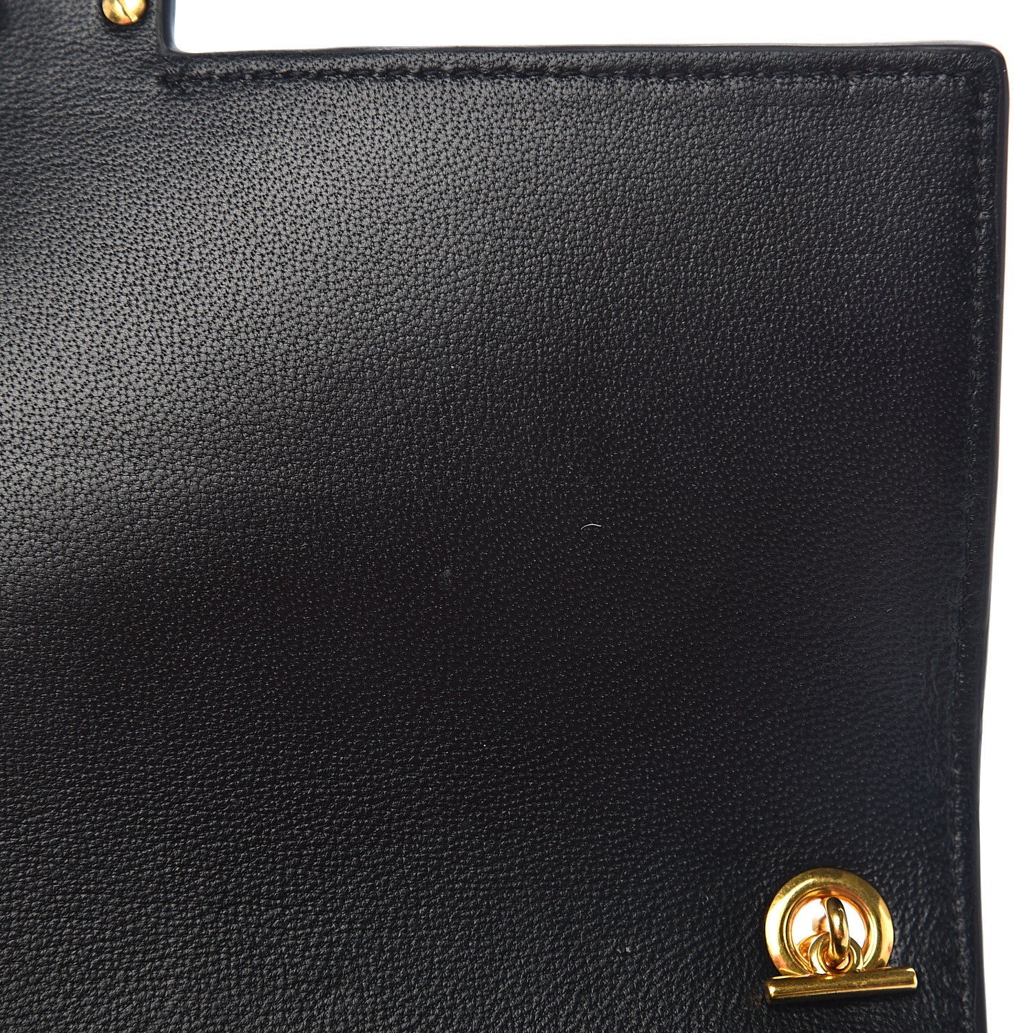 Mulberry Smooth Calfskin Cheyne Clutch Indigo Clay Black 6 of 12