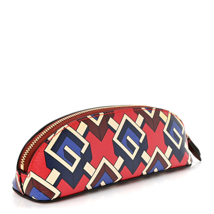 Gucci Shangai Calfskin Geometric G Pencil Case Multicolor 3 of 7