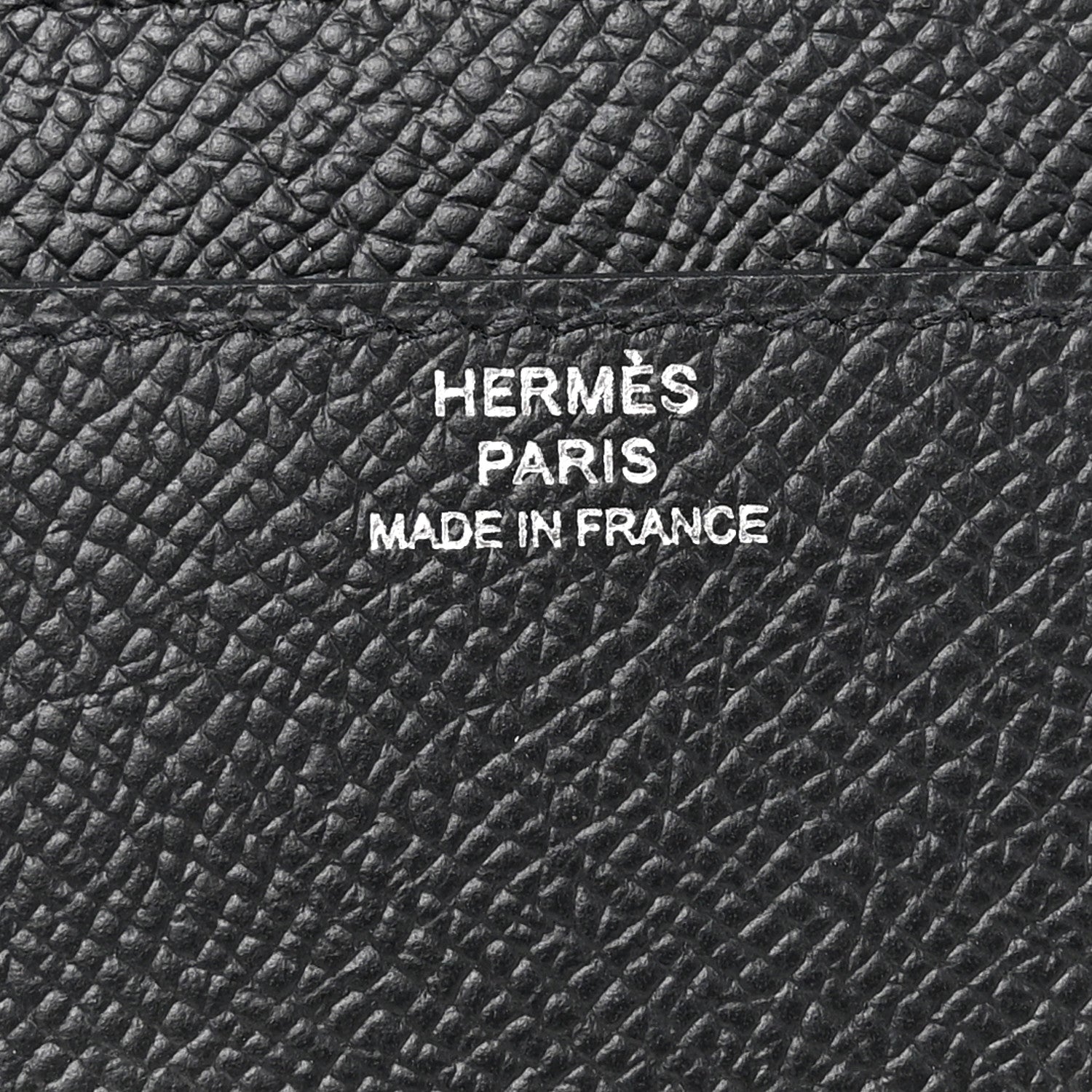 Hermes Epsom Constance Wallet To Go Black 6 of 9