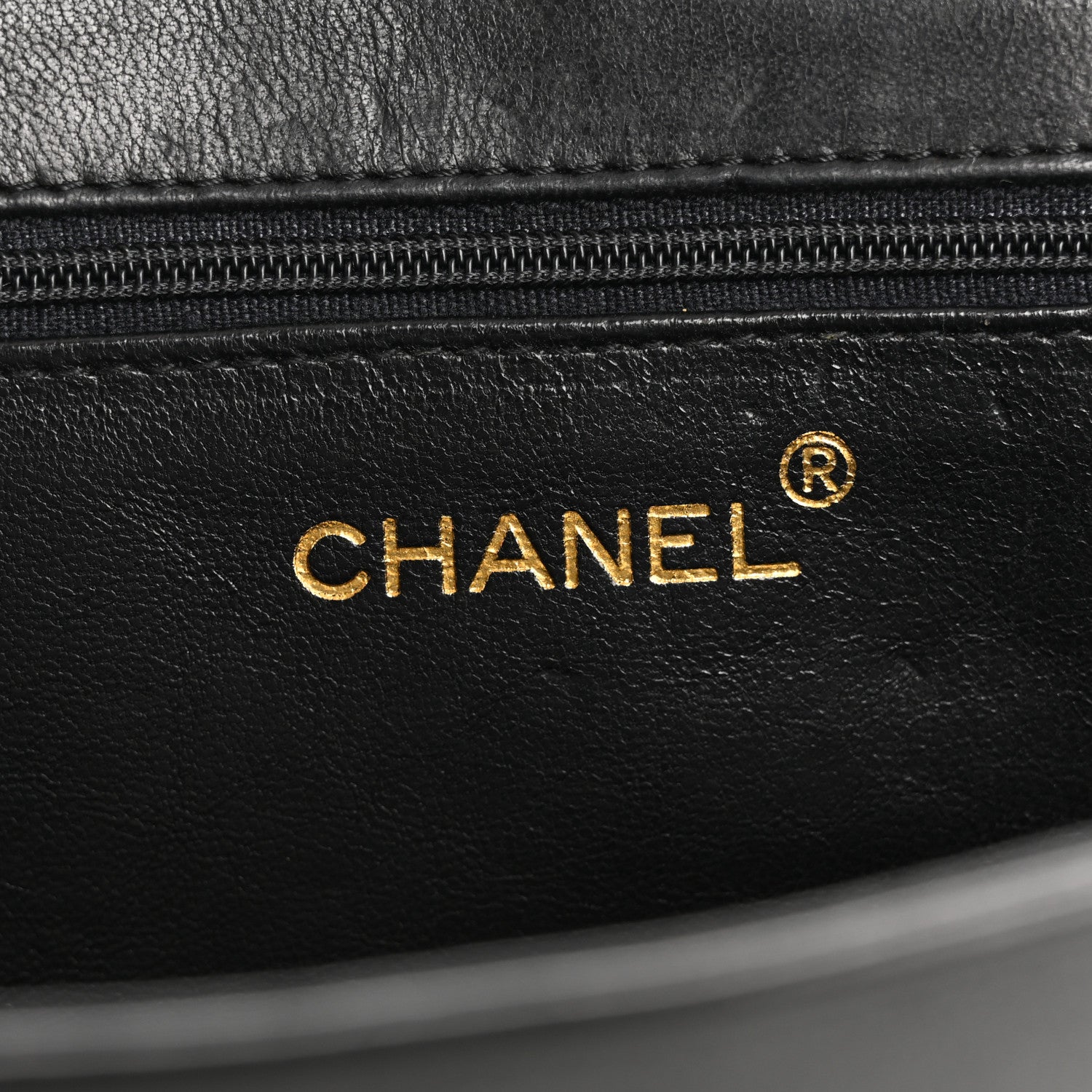 Chanel Lambskin CC Single Flap Black 6 of 15