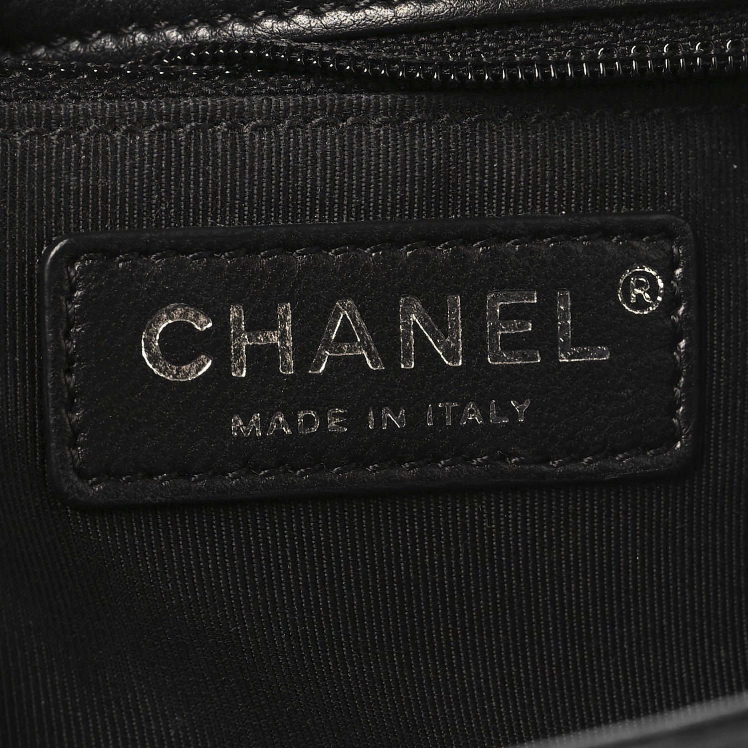 Chanel Calfskin Quilted Small Frame In Chain Flap Black 6 of 10