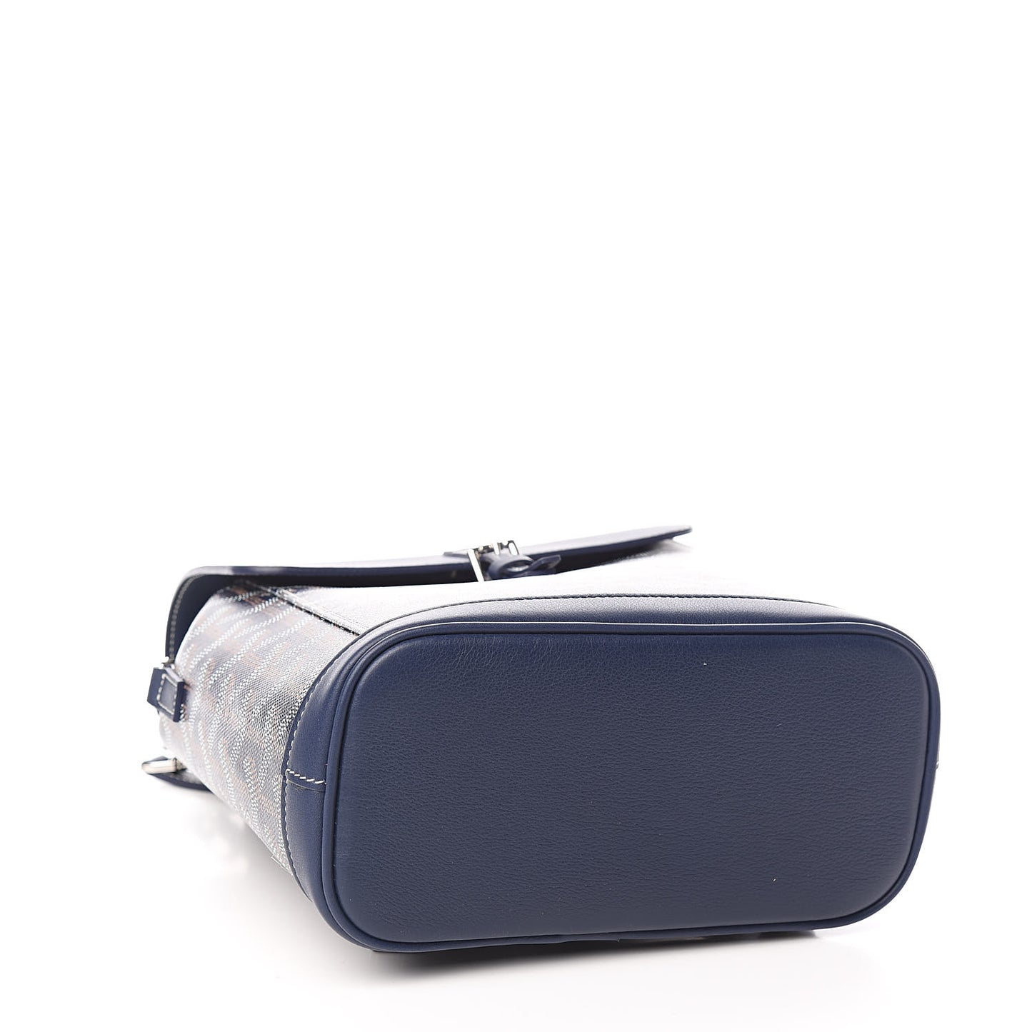 Goyardine Calfskin Mini Alpin Backpack Navy