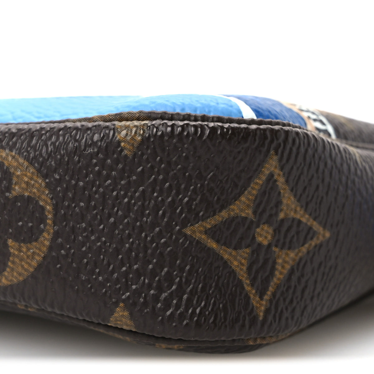 Louis Vuitton Monogram 2019 Christmas Animation Mini Venice Pochette Accessories Blue 10 of 10