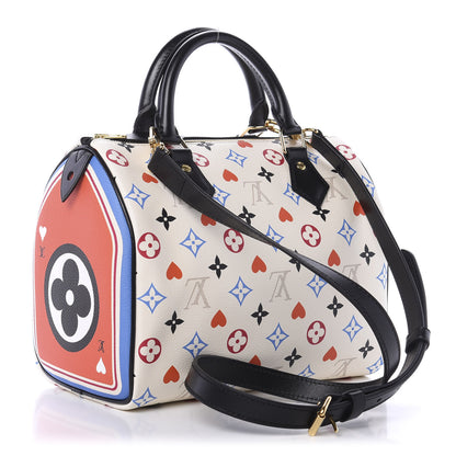 Louis Vuitton Game On Speedy Bandouliere 25 White 3 of 10