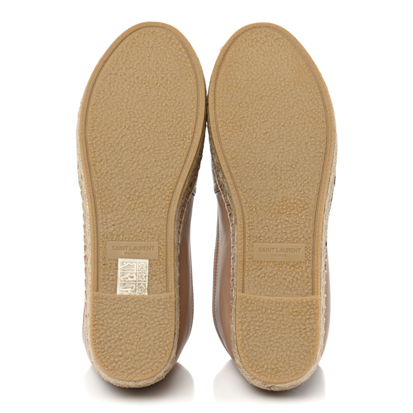 Lambskin Monogram Espadrilles 36 Nude