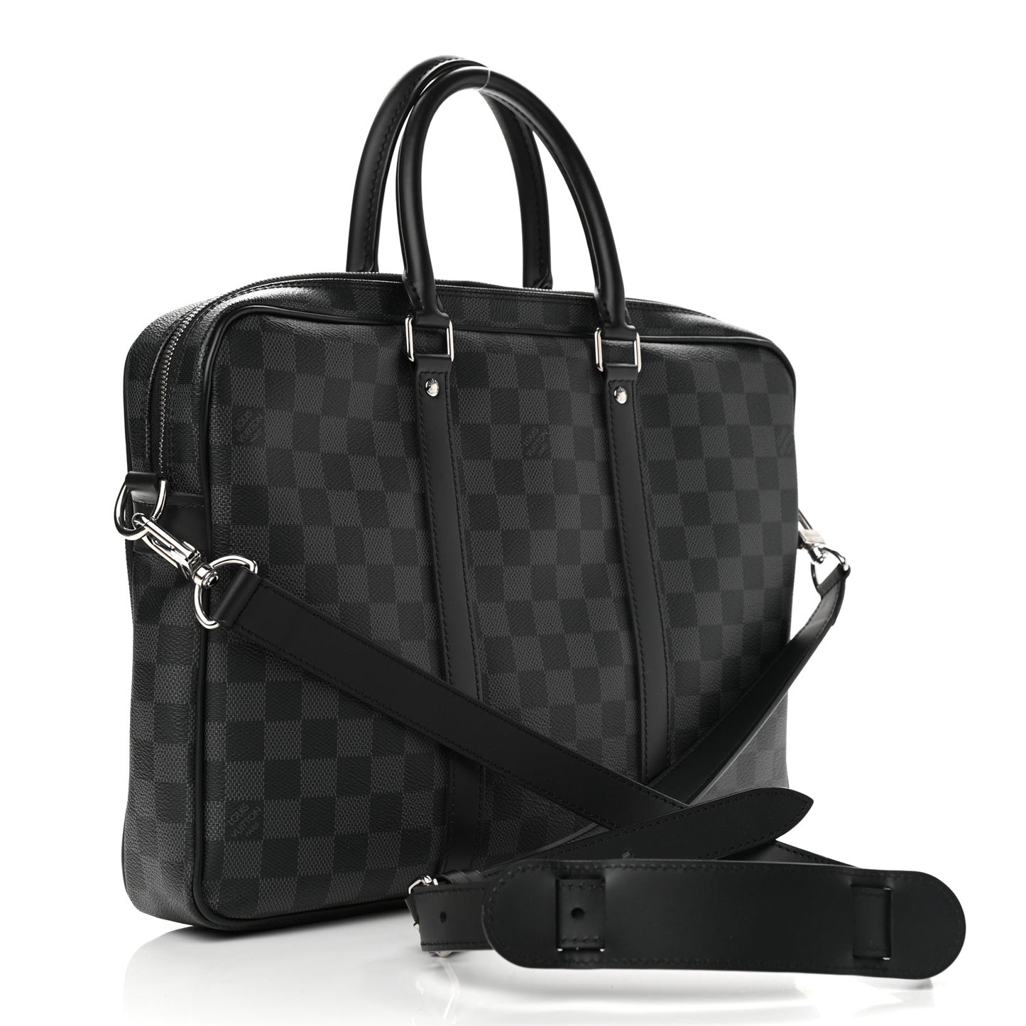 Damier Graphite Porte Documents Voyage PM