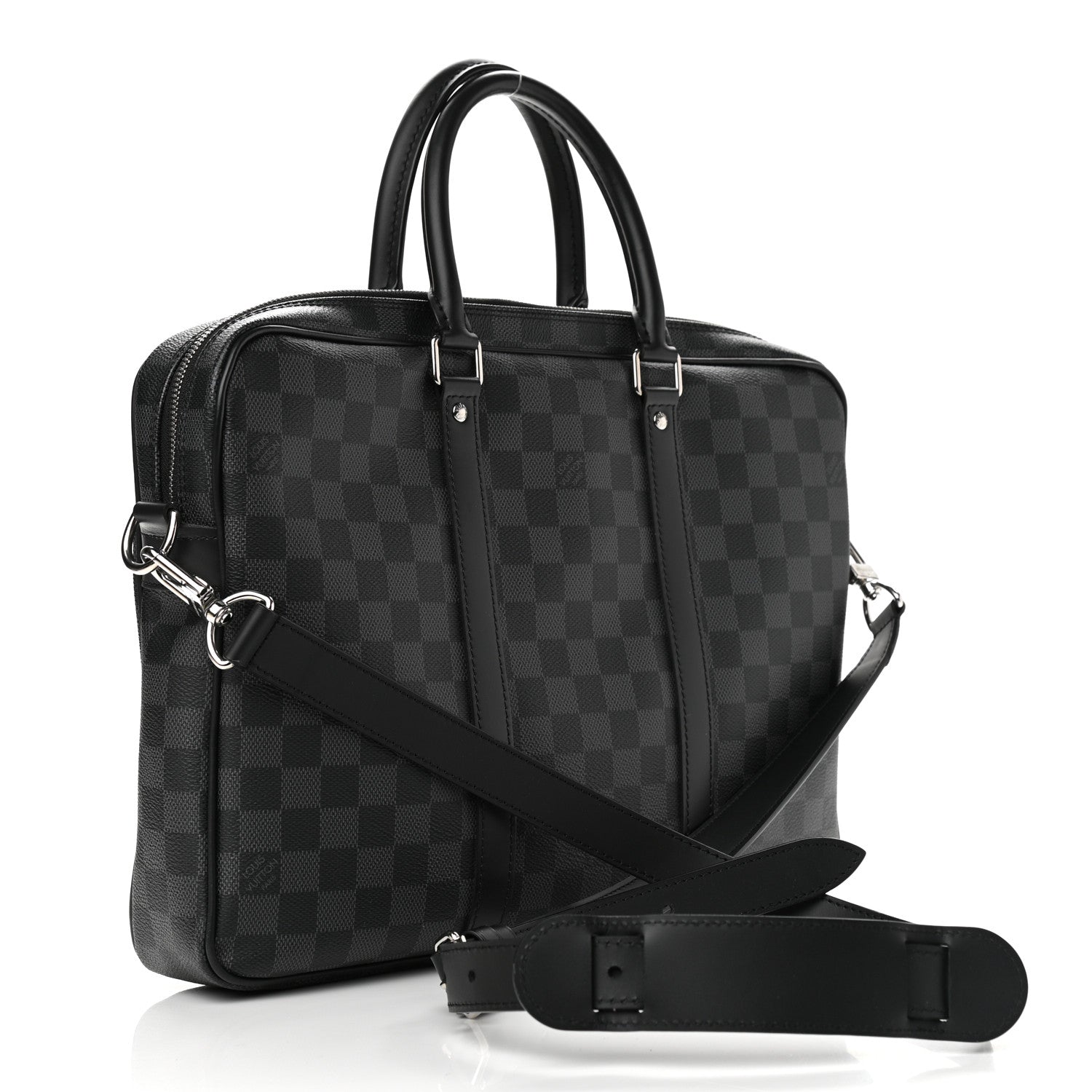 Louis Vuitton Damier Graphite Porte Documents Voyage PM 3 of 10