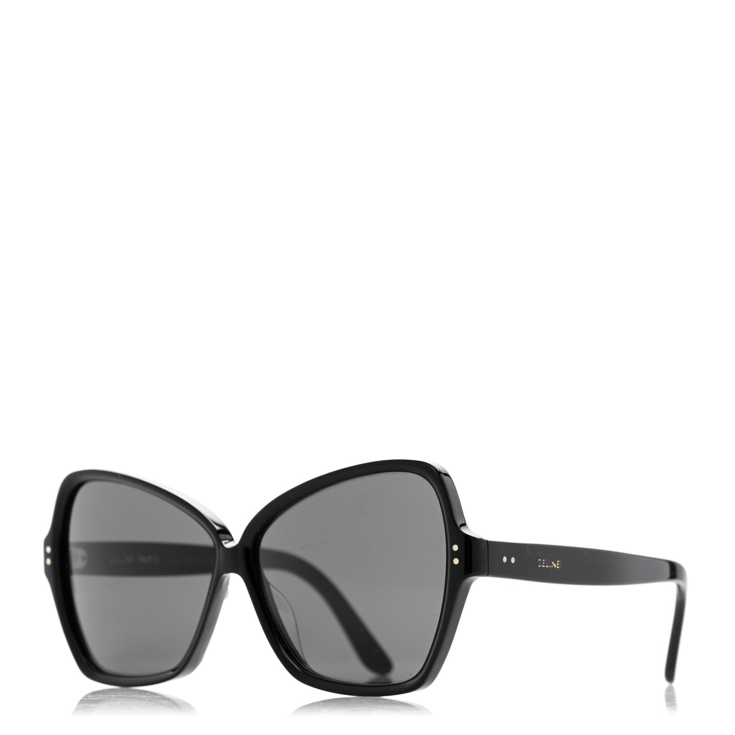 Acetate Butterfly Sunglasses CL40064F Black