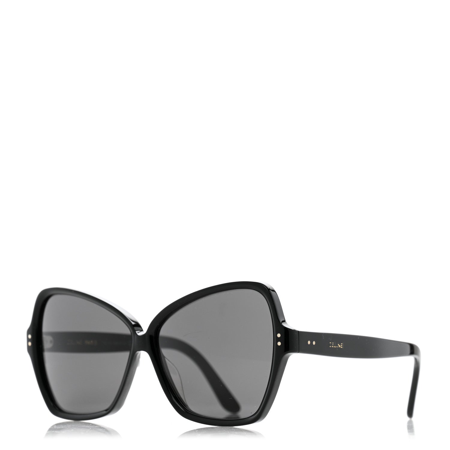 Celine Acetate Butterfly Sunglasses CL40064F Black 1 of 7