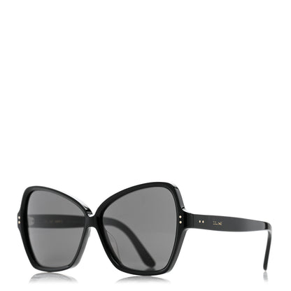 Celine Acetate Butterfly Sunglasses CL40064F Black 1 of 7