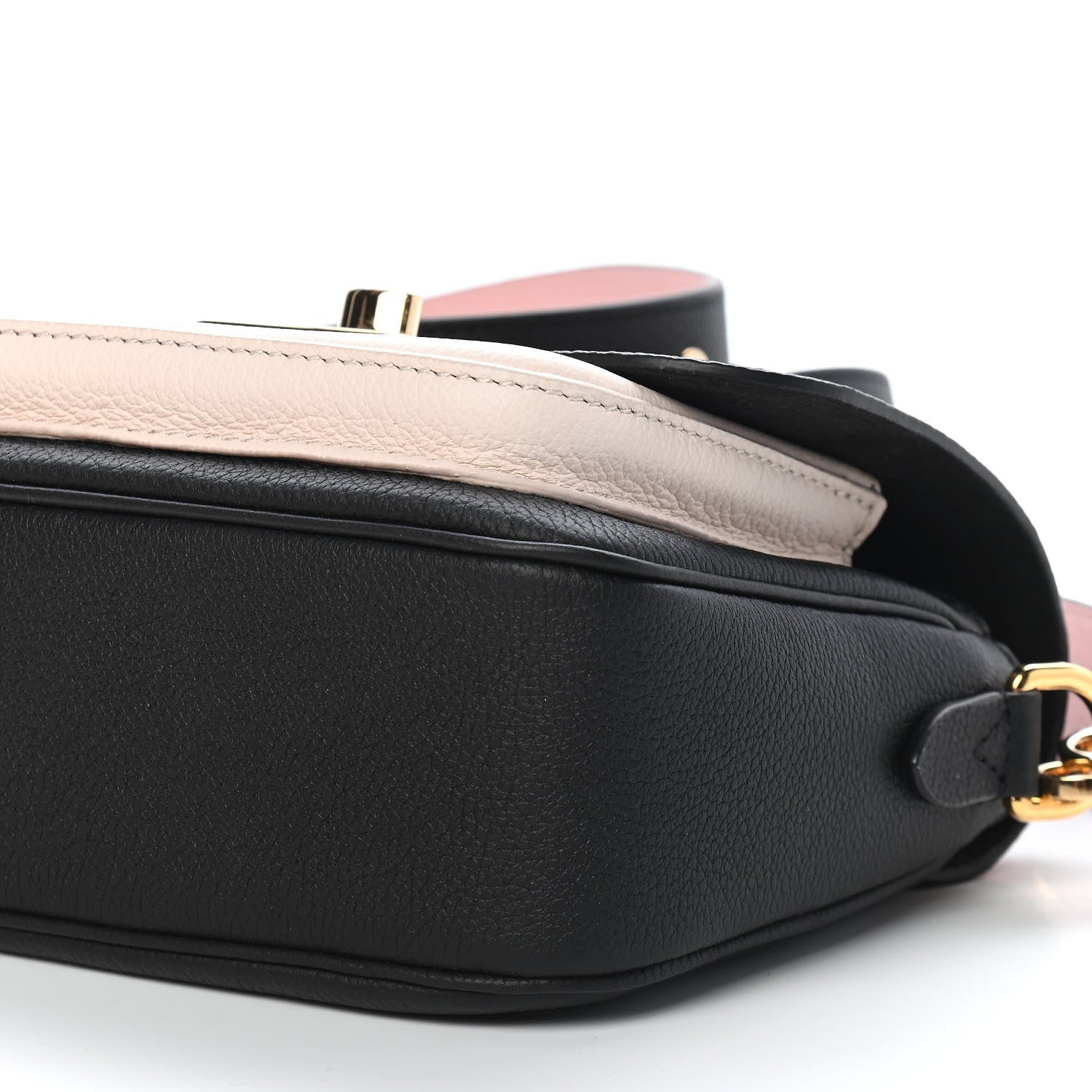 Louis Vuitton Grained Calfskin Lockme Tender Black 5 of 7