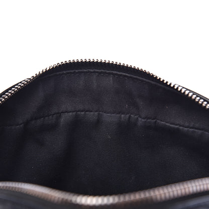 Saint Laurent Calfskin Matelasse Monogram Lou Camera Bag Black 8 of 16