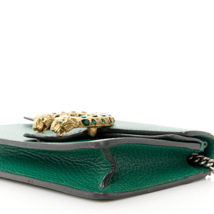 Gucci Calfskin Super Mini Dionysus Shoulder Bag Emerald 9 of 9