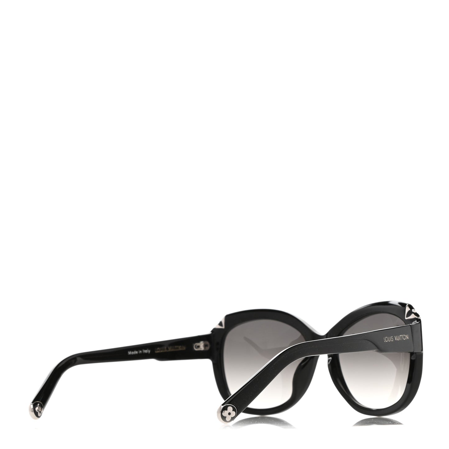 Acetate Hortensia Sunglasses Z0485E Black Glitter