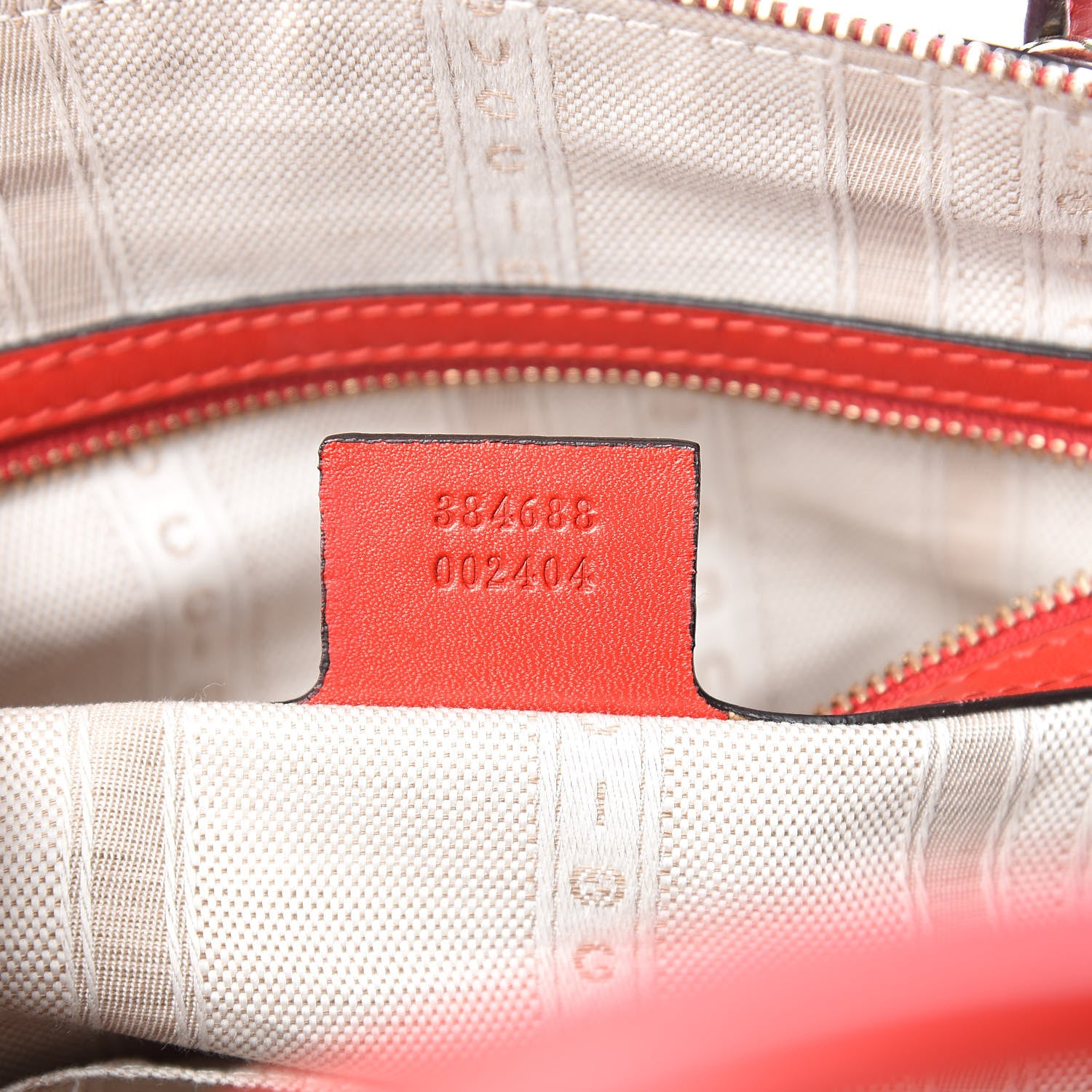 Gucci HIlary Lux GG Monogram Embossed Studded Top Handle Dome Bag Tobasco 7 of 14