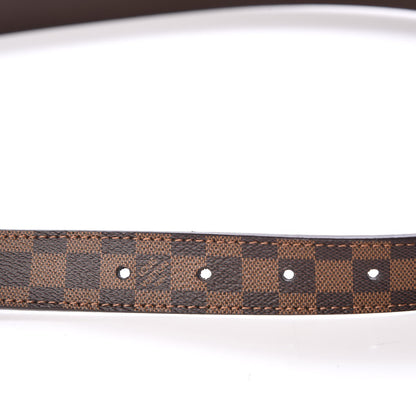 Louis Vuitton Mini Damier Ebene 25mm LV Initiales Belt 90 36 6 of 8