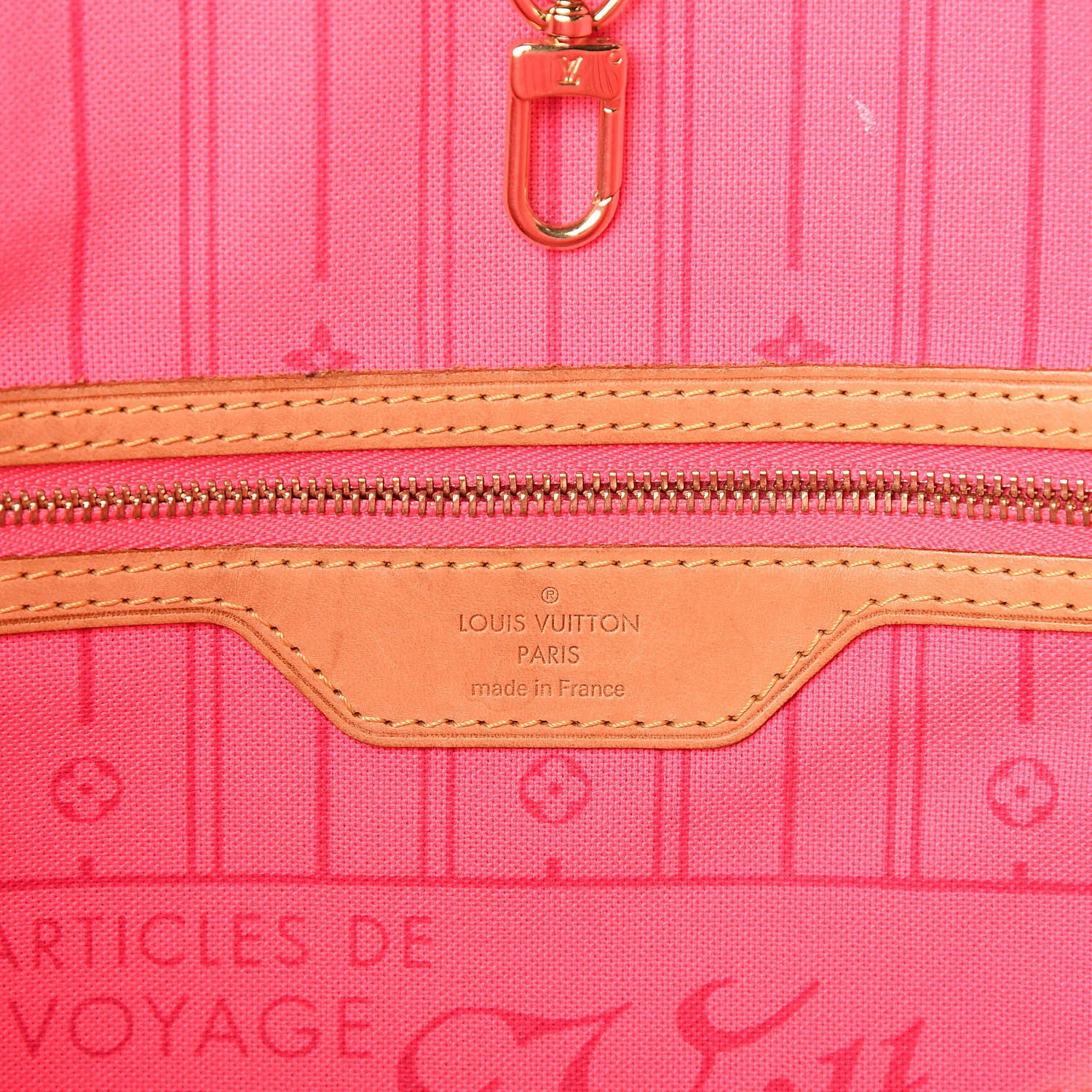 Louis Vuitton Monogram Roses Neverfull MM 6 of 13