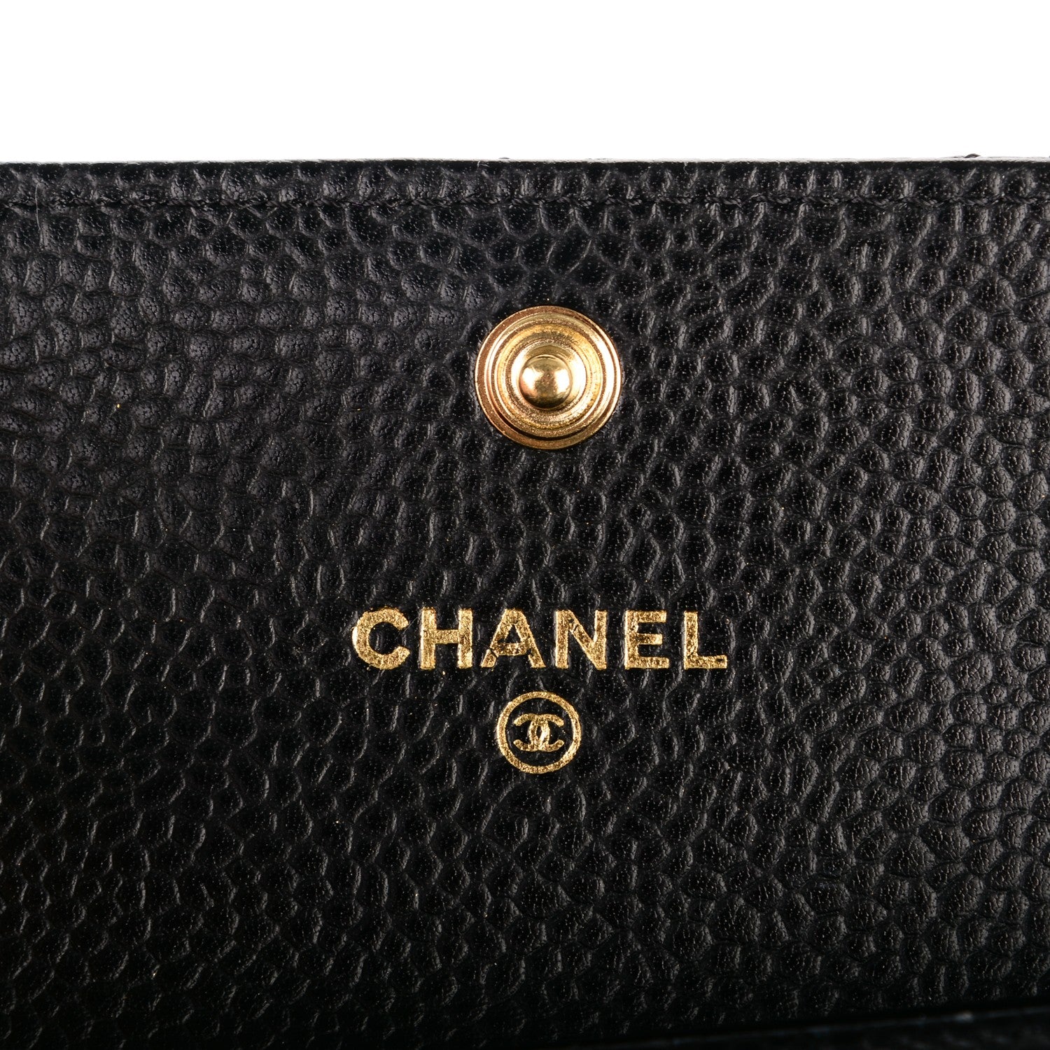 Chanel Caviar Quilted Flap Card Holder Black 6 of 8