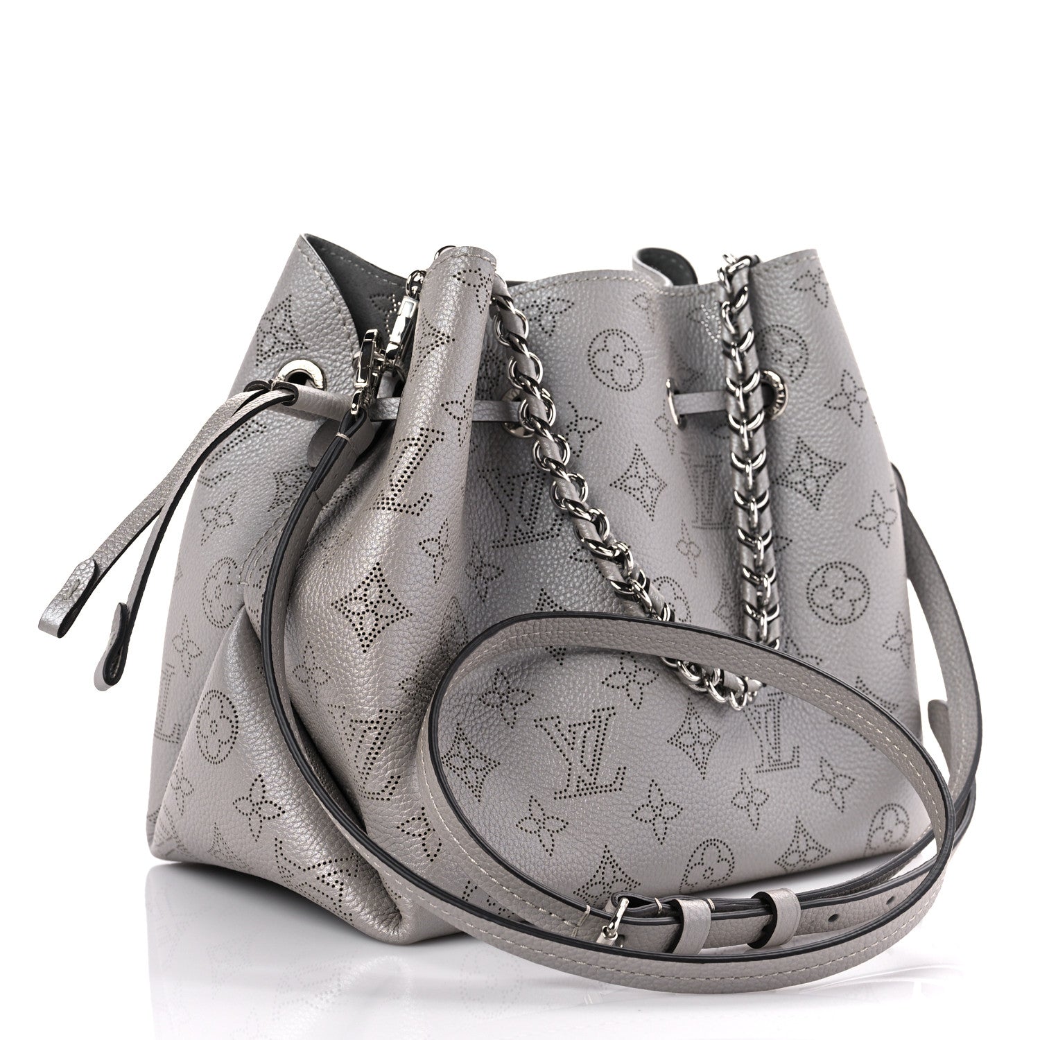 Louis Vuitton Metallic Mahina Bella Gris Souris 4 of 10