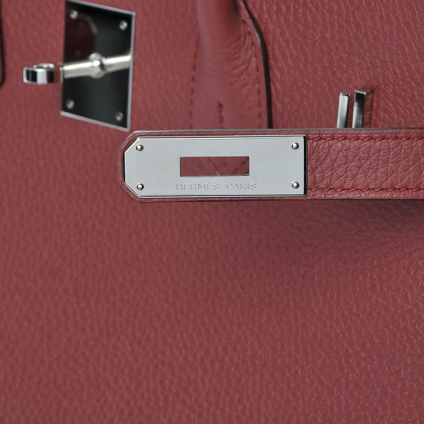 Taurillon Clemence Birkin 35 Bois de Rose