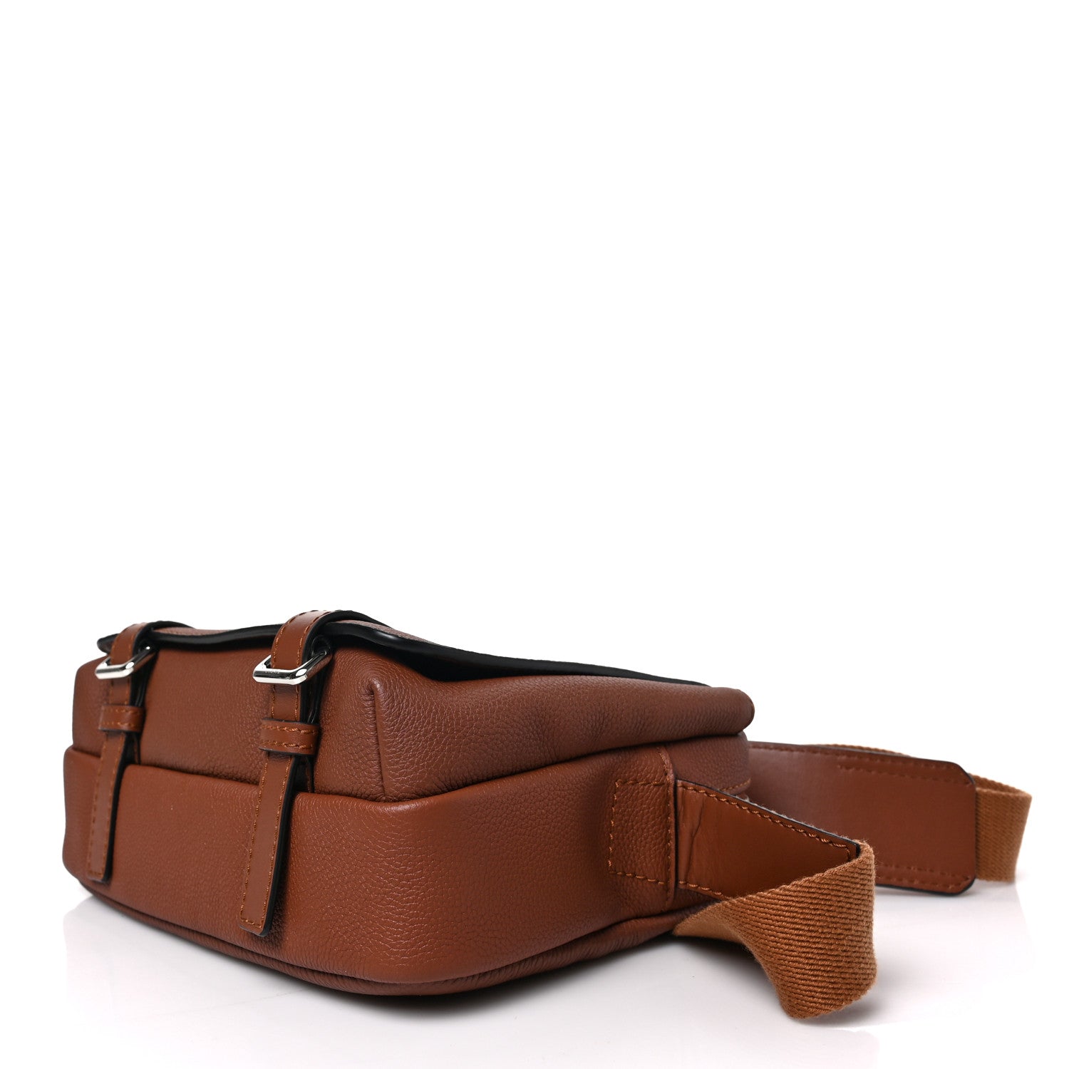 Loewe Soft Grained Calfskin XS Military Messenger Bag Tan 9 of 9