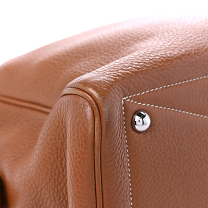 Hermes Taurillon Clemence Victoria II 35 Gold 8 of 21