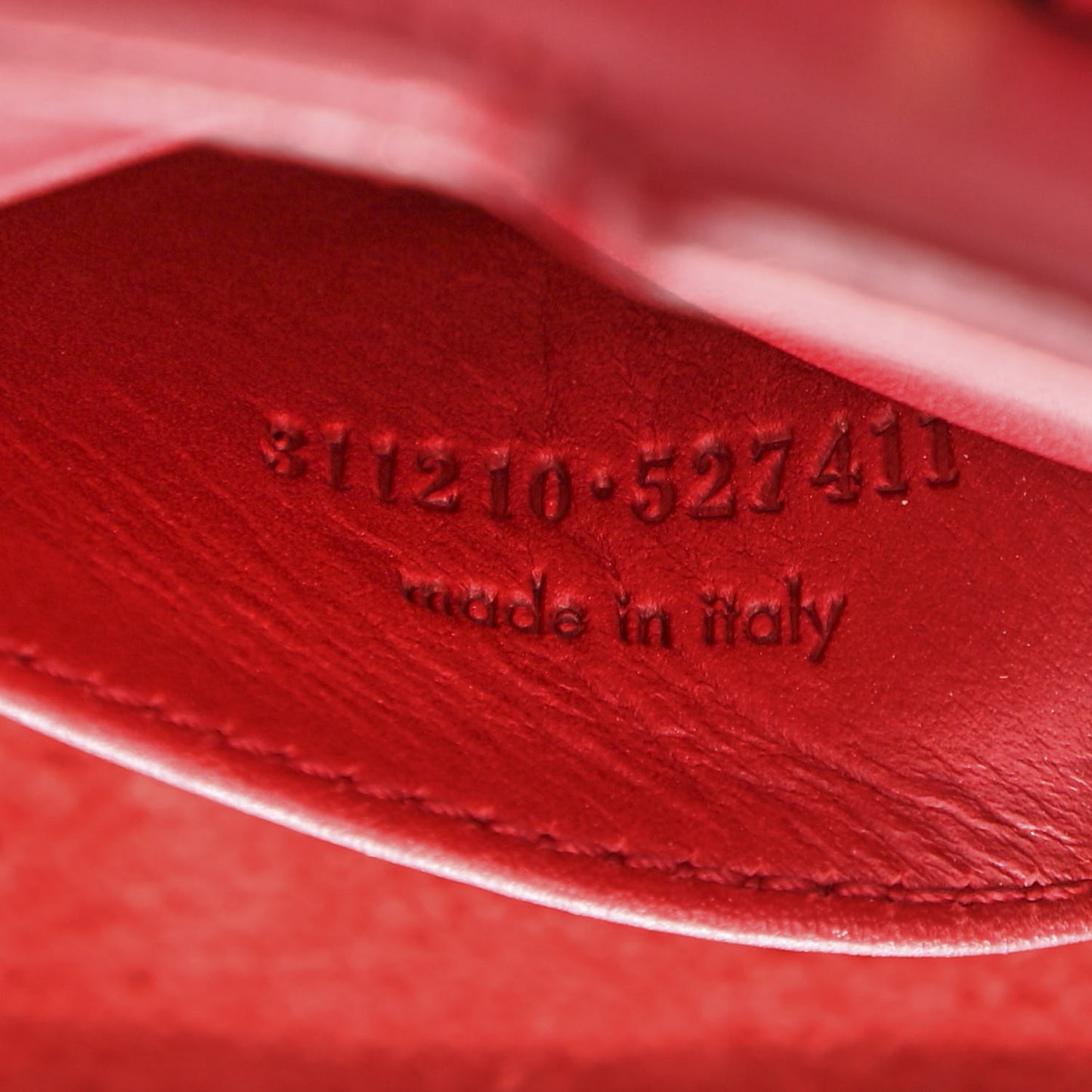 Smooth Calfskin Medium Y Ligne Cabas Red