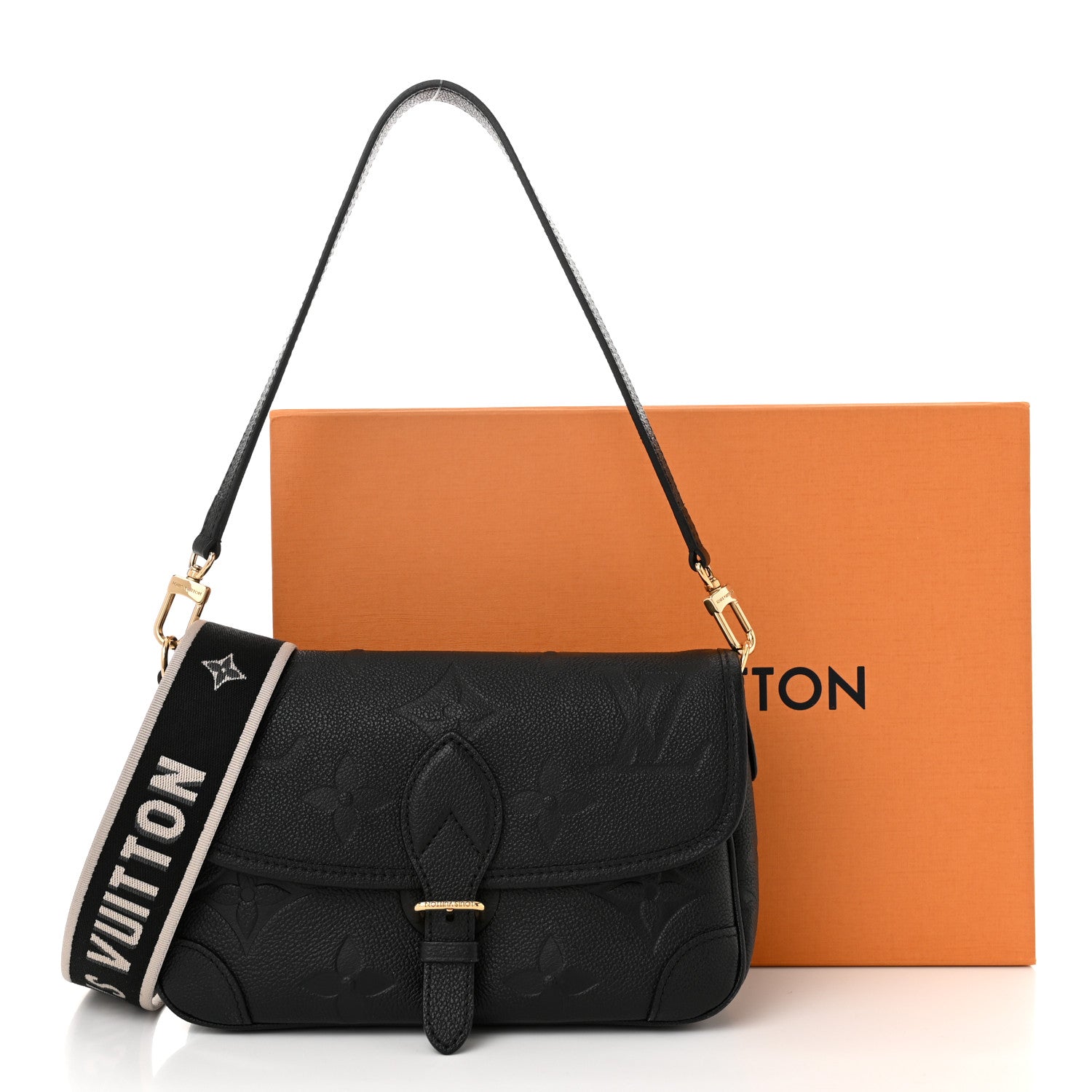 Louis Vuitton Empreinte Monogram Giant Diane Black 10 of 10