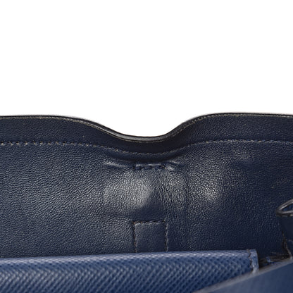 Prada Saffiano Cuir Medium Double Handle Tote Bluette 8 of 28