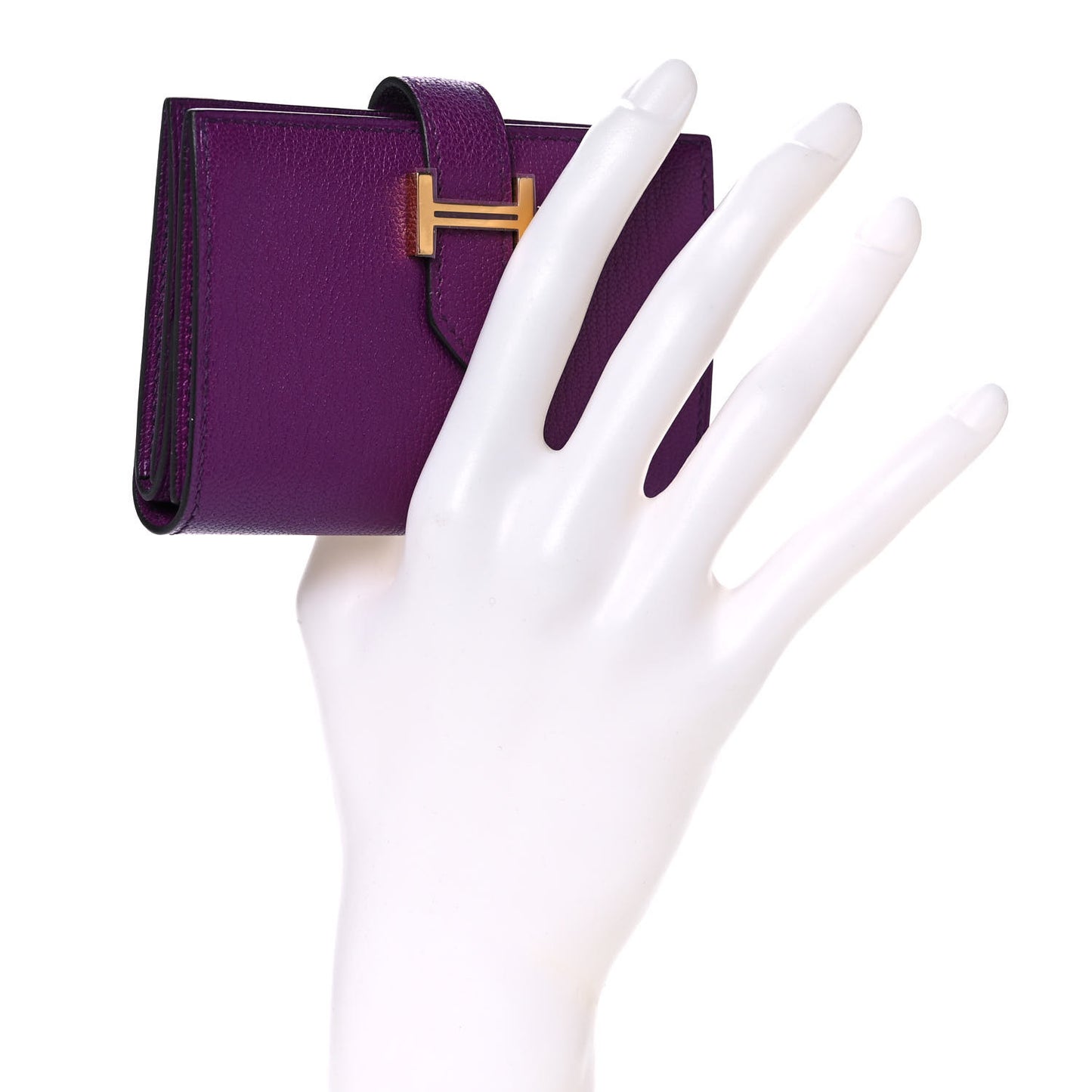 Chevre Mysore Mini Bearn Wallet Anemone