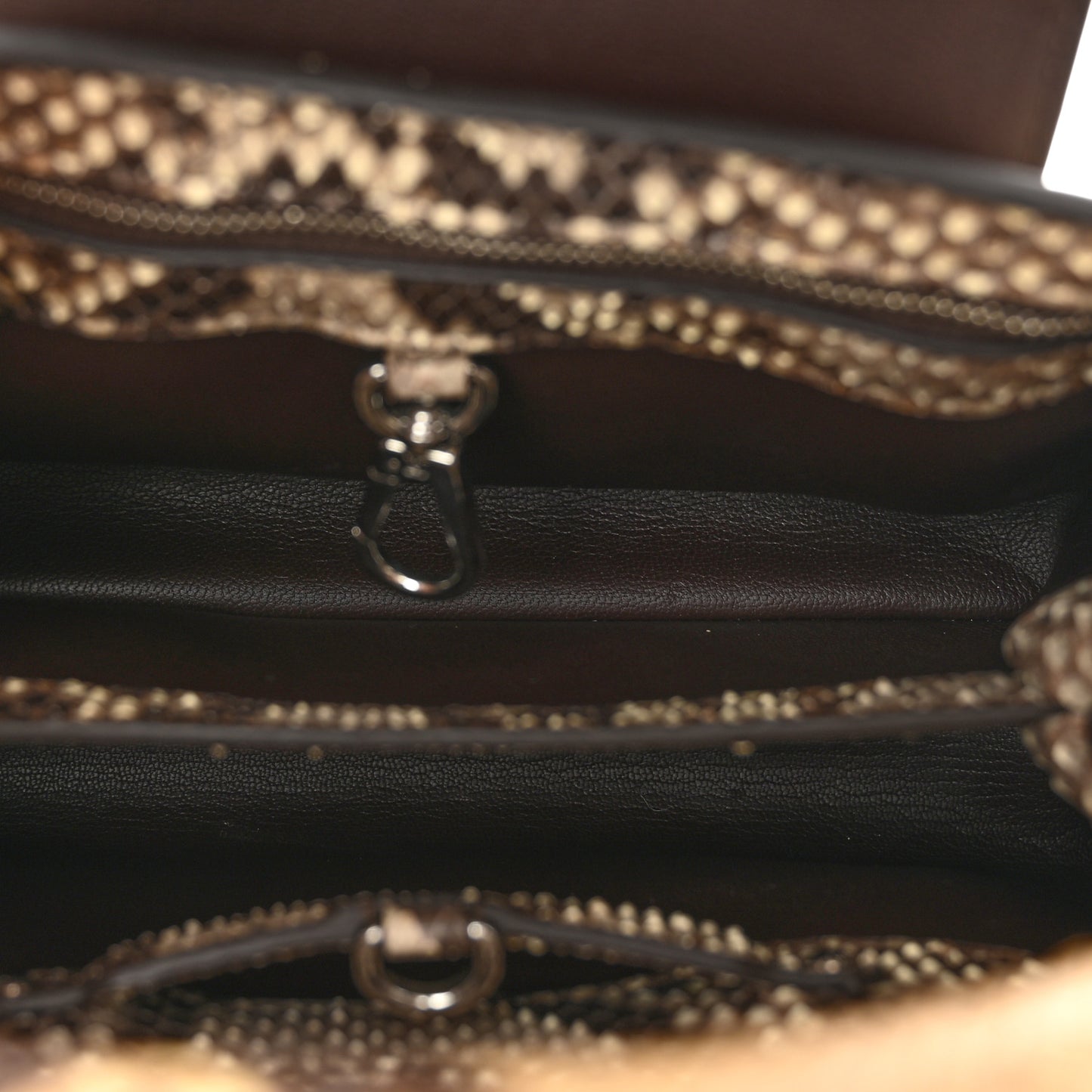 Snakeskin Capucines BB Naturel