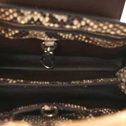 Louis Vuitton Snakeskin Capucines BB Naturel 6 of 9