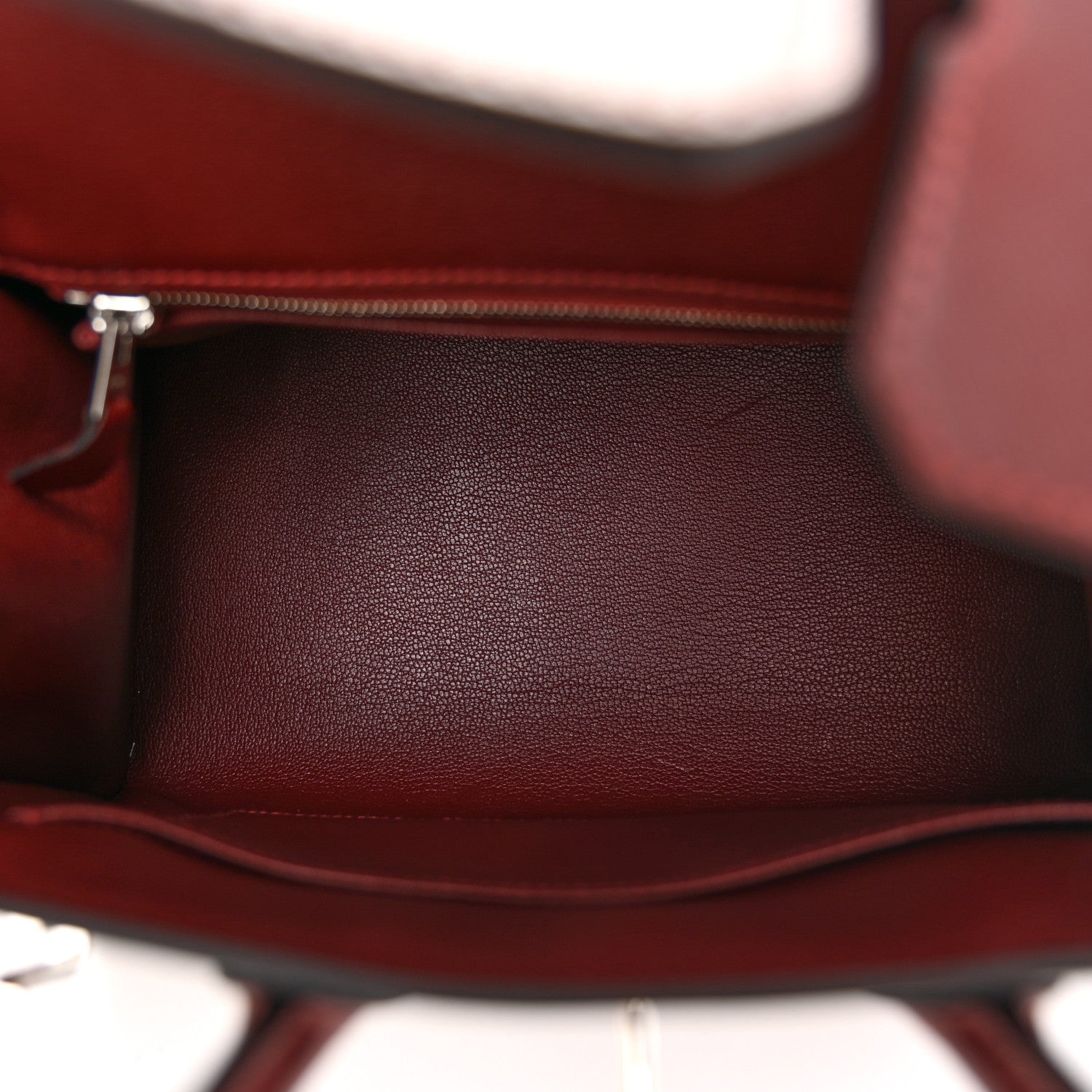 Hermes Madame Calfskin Birkin Sellier 25 Rouge H 5 of 13