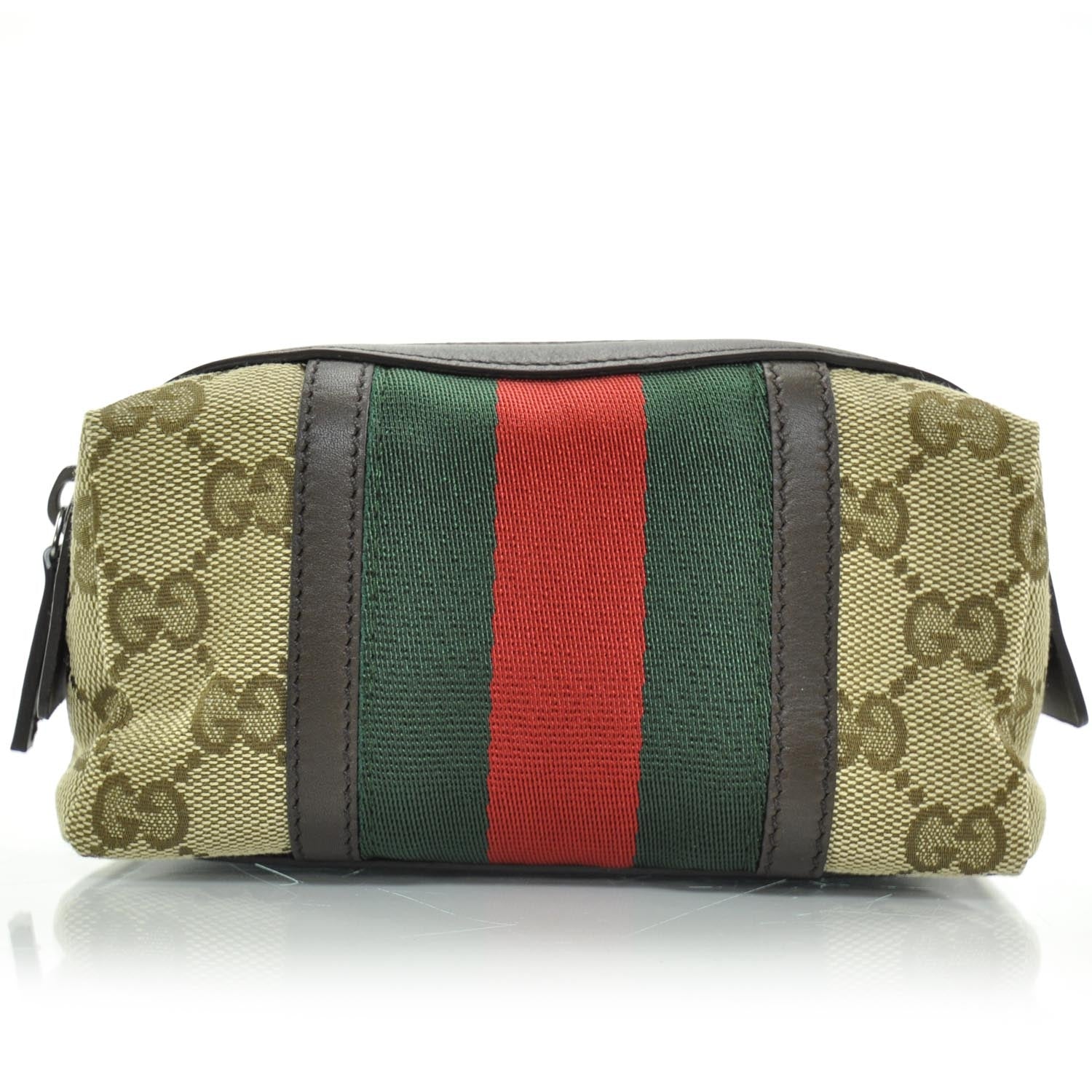 Gucci Monogram Web Small Cosmetic Case 1 of 8