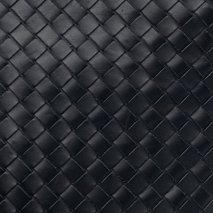 Bottega Veneta Nappa Intrecciato Crossbody Messenger Bag Navy 8 of 14