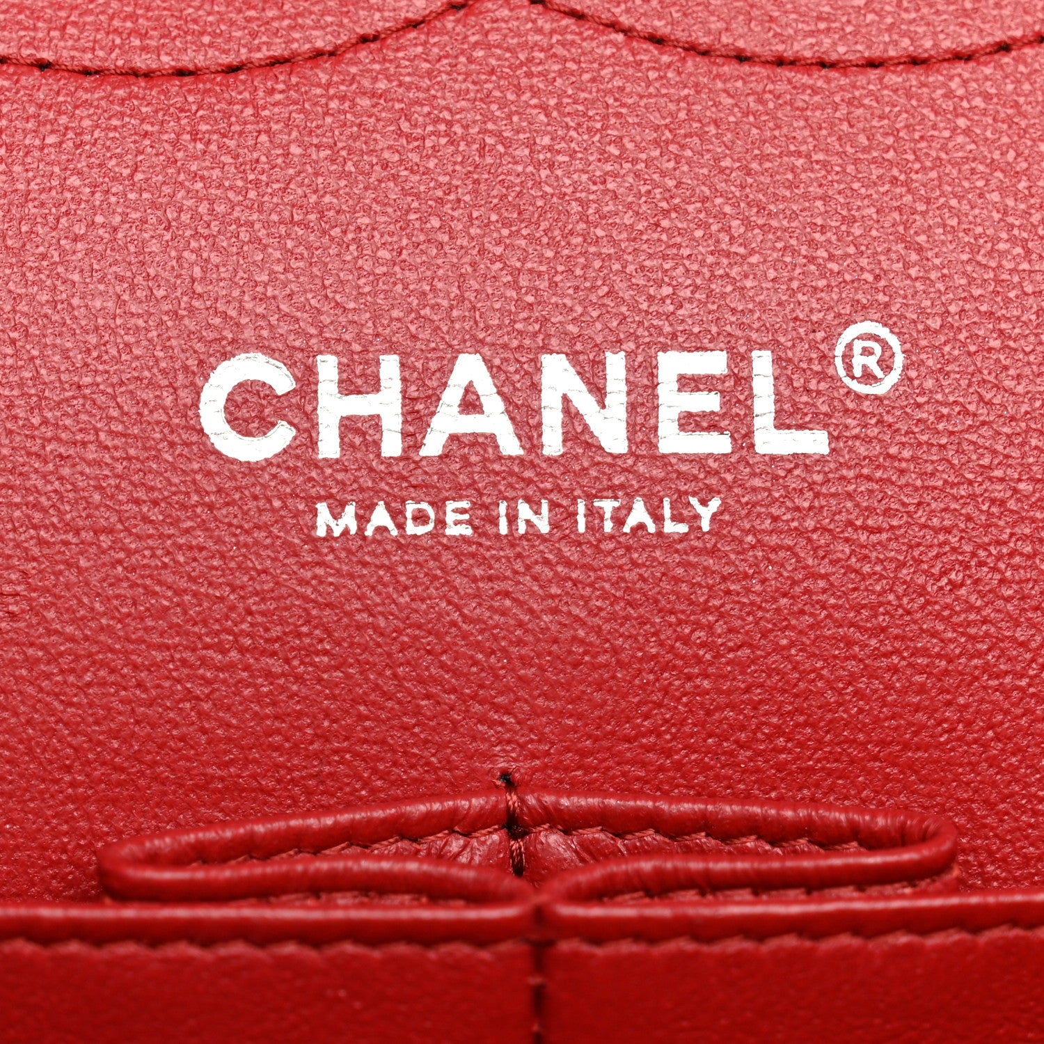 Chanel Lambskin Quilted Jumbo Double Flap Red 5 of 11