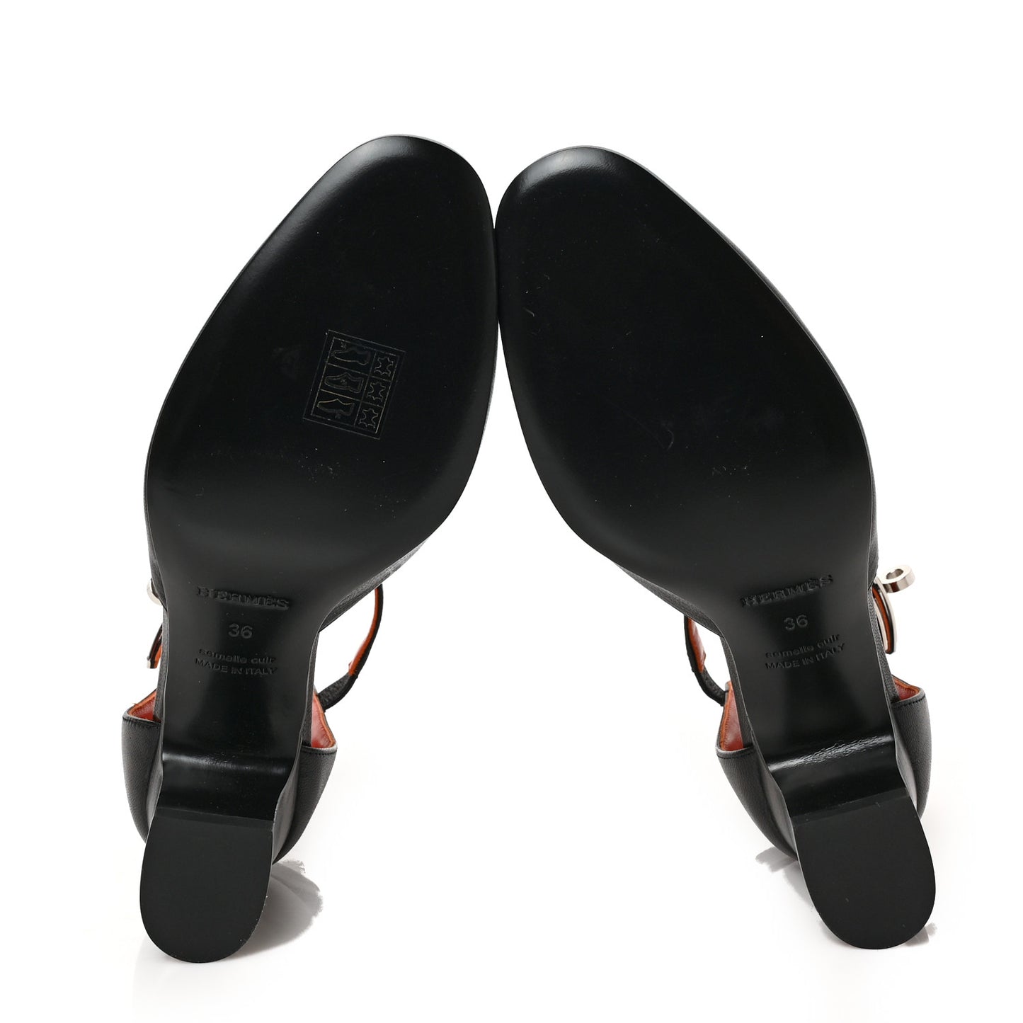 Goatskin Baby 55 Pumps 36 Black