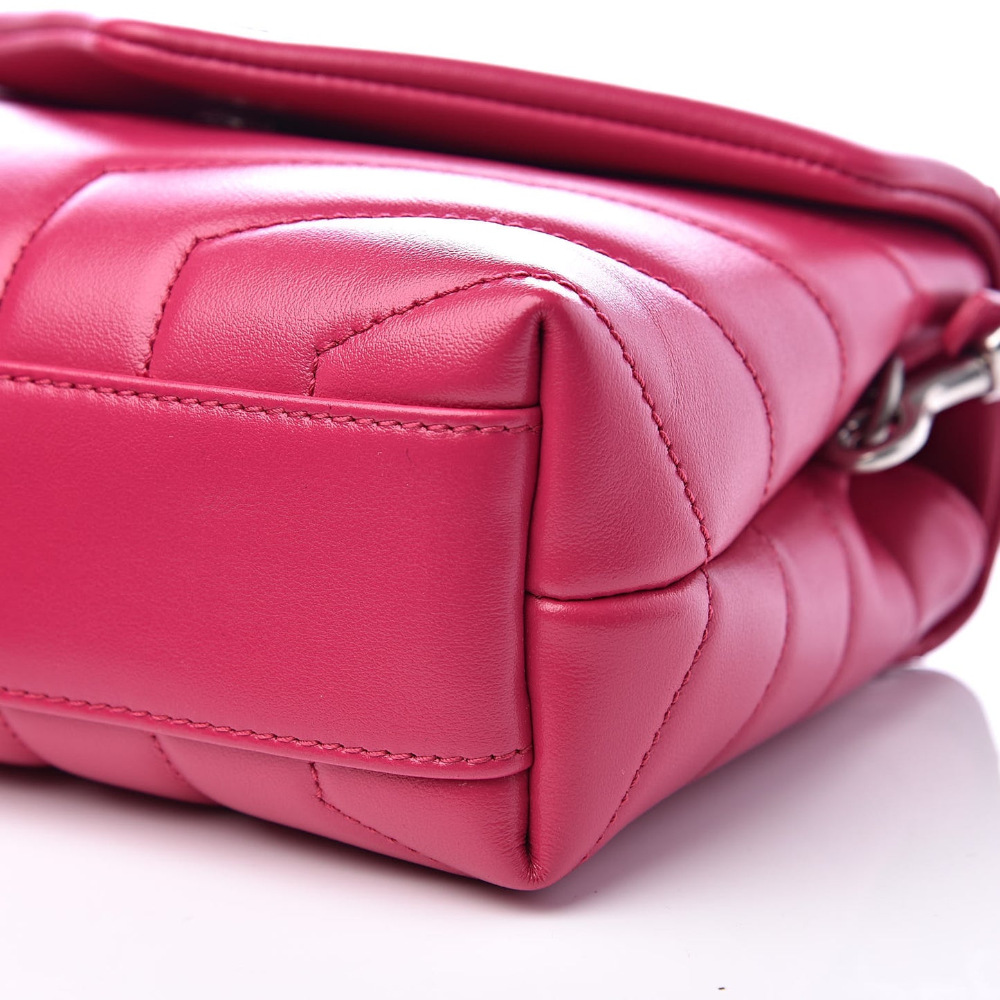 Calfskin Y Quilted Monogram Toy Loulou Crossbody Bag Freesia