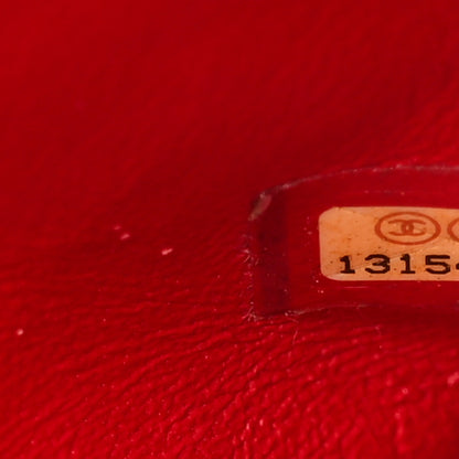 Chanel Patent Jumbo Single Flap Red 7 of 17