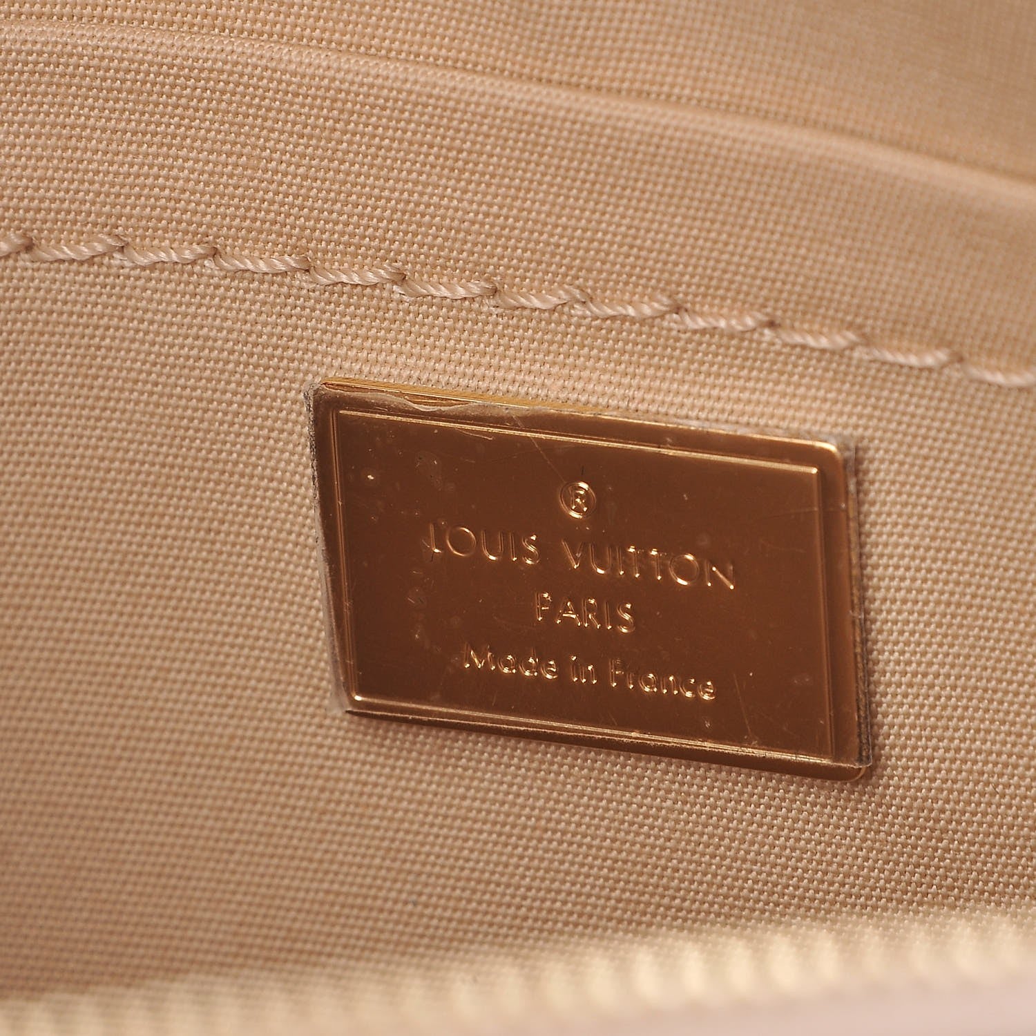 Louis Vuitton Vernis Santa Monica Clutch Dune 6 of 8