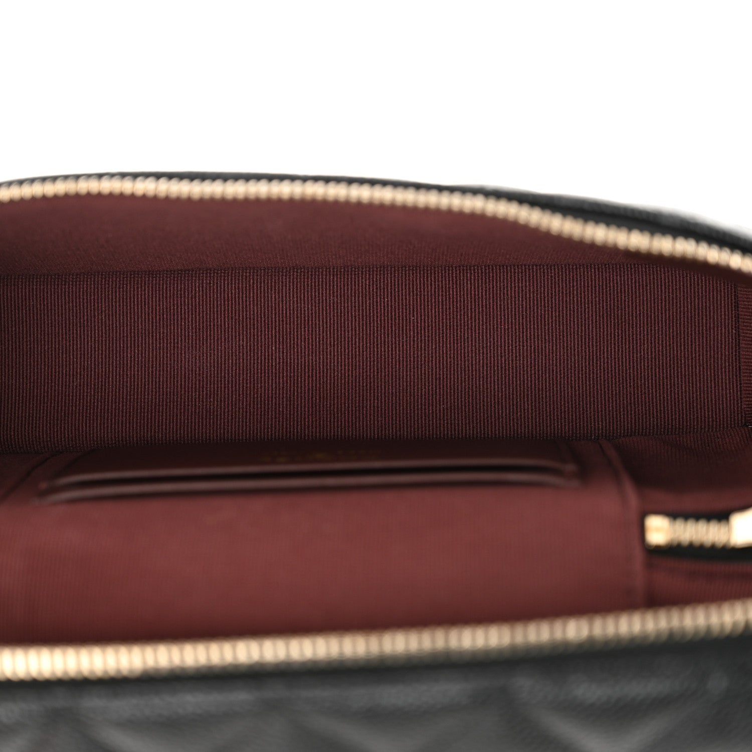 Chanel Caviar Quilted Top Handle Slim Vanity With Chain Black 5 of 11