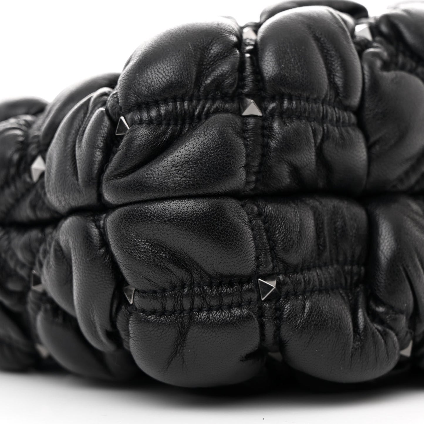 Nappa Spikeme Clutch Black